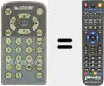 Replacement remote control for REMCON1220