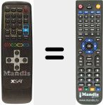 Telecomando sostituto di XSAT