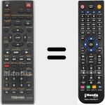 Telecomando sostituto di SE-R0235 (076D0LU050)