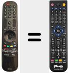 Telecomando sostituto di MR24GA (AKB76045003)