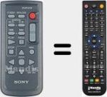 Télécommande pour remplacer RMT-845 (148754013)