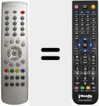 Replacement remote control for REMCON696