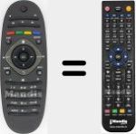 Telecomando sostituto di RM-D1070 (242254990301)