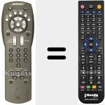 Replacement remote control for REMCON079