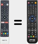 Replacement remote control for 539C267706W050