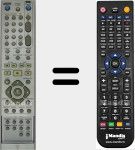 Télécommande pour remplacer 6711R1P071B
