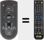 Telecomando sostituto di YF1187R (720117145300)