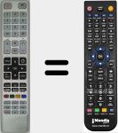 Télécommande pour remplacer CT-8040 (75038887)