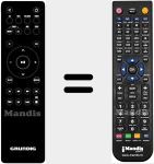 Telecomando sostituto di 759551662000