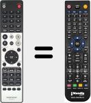 Telecomando sostituto di RC008CR (943307009740M)