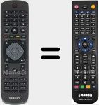 Replacement remote control for YKF348001 (996590020164)