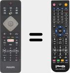 Télécommande pour remplacer YKF400-002 (996596000116)