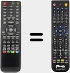 Replacement remote control for REMCON945