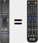 Telecomando sostituto di AXD1551