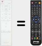 Replacement remote control for BN59-01233C