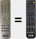 Replacement remote control for C4A187F