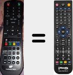 Telecomando sostituto di CELED554KB2