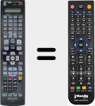 Télécommande pour remplacer RC-1165 (30701010600AD)