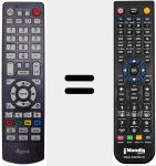 Telecomando sostituto di REMCON1167