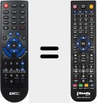 Replacement remote control for MovieCube (K220H)