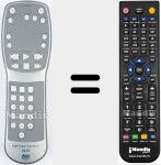 Ersatzfernbedienung f&uuml;r HD950