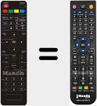Telecomando sostituto di HI5002UHD-MM