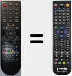 Télécommande pour remplacer HOH001