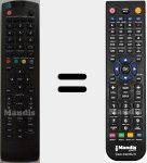 Replacement remote control for i-LED 39 (iled39SHFPB01)