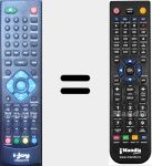 Telecomando sostituto di Idisplay9119