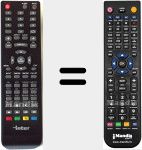 Ersatzfernbedienung für Inter003