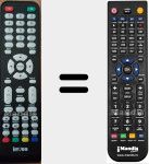Replacement remote control for FHD1424GRLED