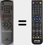 Télécommande pour remplacer AH5901045F