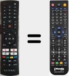 Telecomando sostituto di Elegance 32