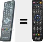 Ersatzfernbedienung für LC03-AR028A