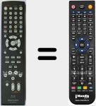 Telecomando sostituto di RC006BD (307010053030M)