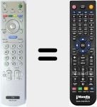 Télécommande pour remplacer RMED005 (MV-RMED005)