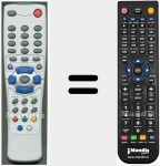 Telecomando sostituto di XX2001RVERS2