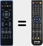 Télécommande pour remplacer RC 1205