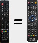 Ersatzfernbedienung f&uuml;r Ocealed4019B6