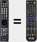 Telecomando sostituto di AXD7553