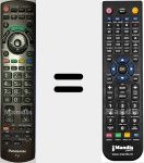 Telecomando sostituto di N2QAYB000490