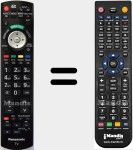 Replacement remote control for N2QAYB000353