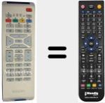Télécommande pour remplacer RC1683706 (313923813971)