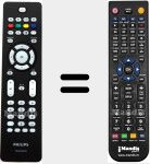 Replacement remote control for RC203430201 (313923814221)