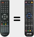 Telecomando sostituto di QXT32KF