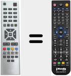 Replacement remote control for RC 2440 (30039724)