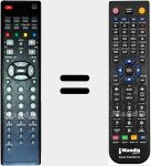 Telecomando sostituto di RCT-B04TU-1