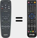 Telecomando sostituto di B12625