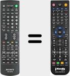 Télécommande pour remplacer RM-S04D (994800917)