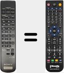 T&eacute;l&eacute;commande pour remplacer RM-U265 (147363311)